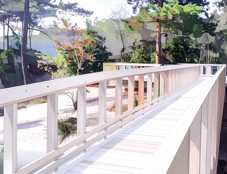 passerelle de Vic-en-Bigorre faite par SUMKUB