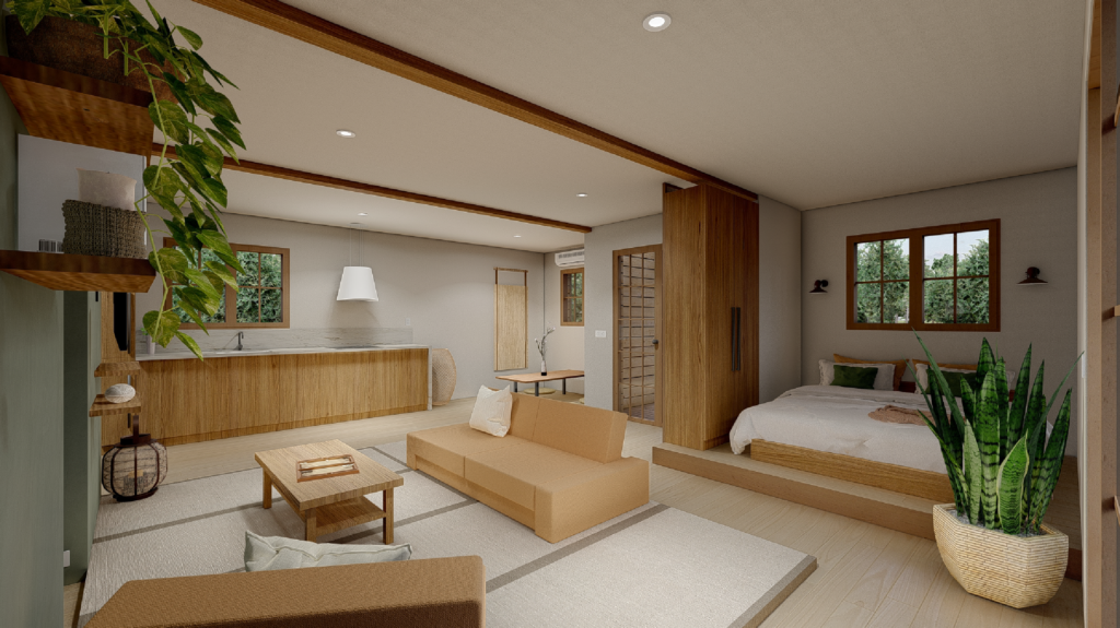 intérieur d'une maison japonaise